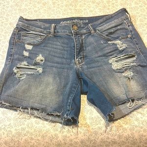 AE shorts super high rise midi